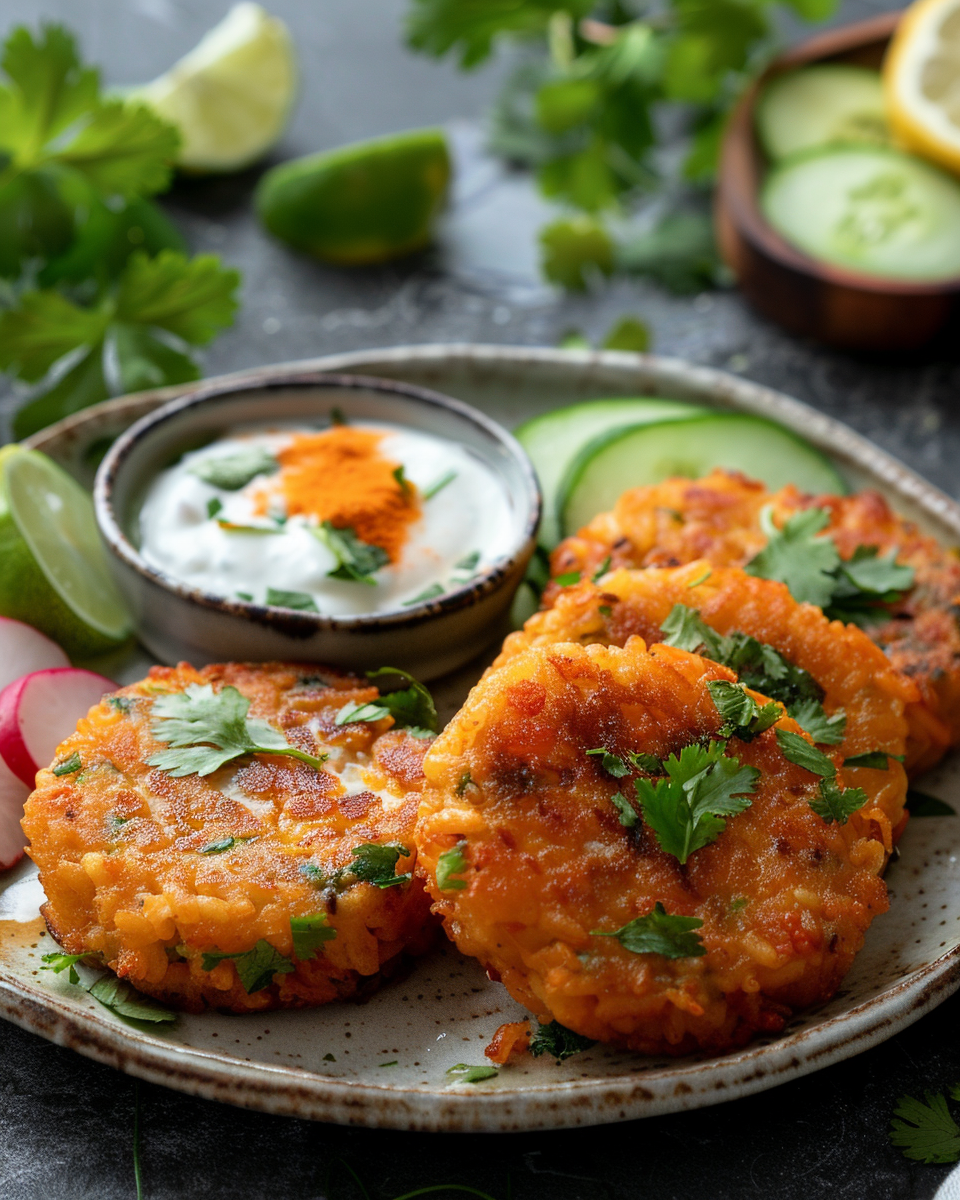Golden Khichdi Cakes - Aryaa Organic