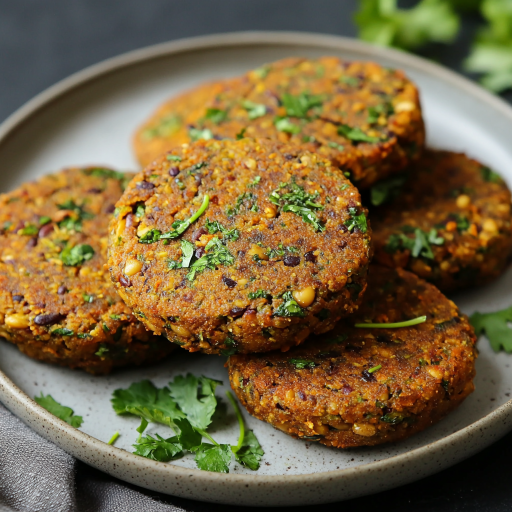 Moong Bean Burgers