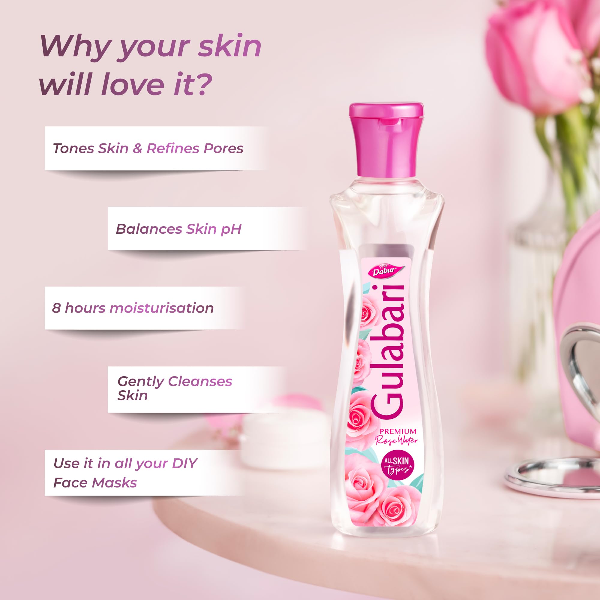 Dabur Rose Water