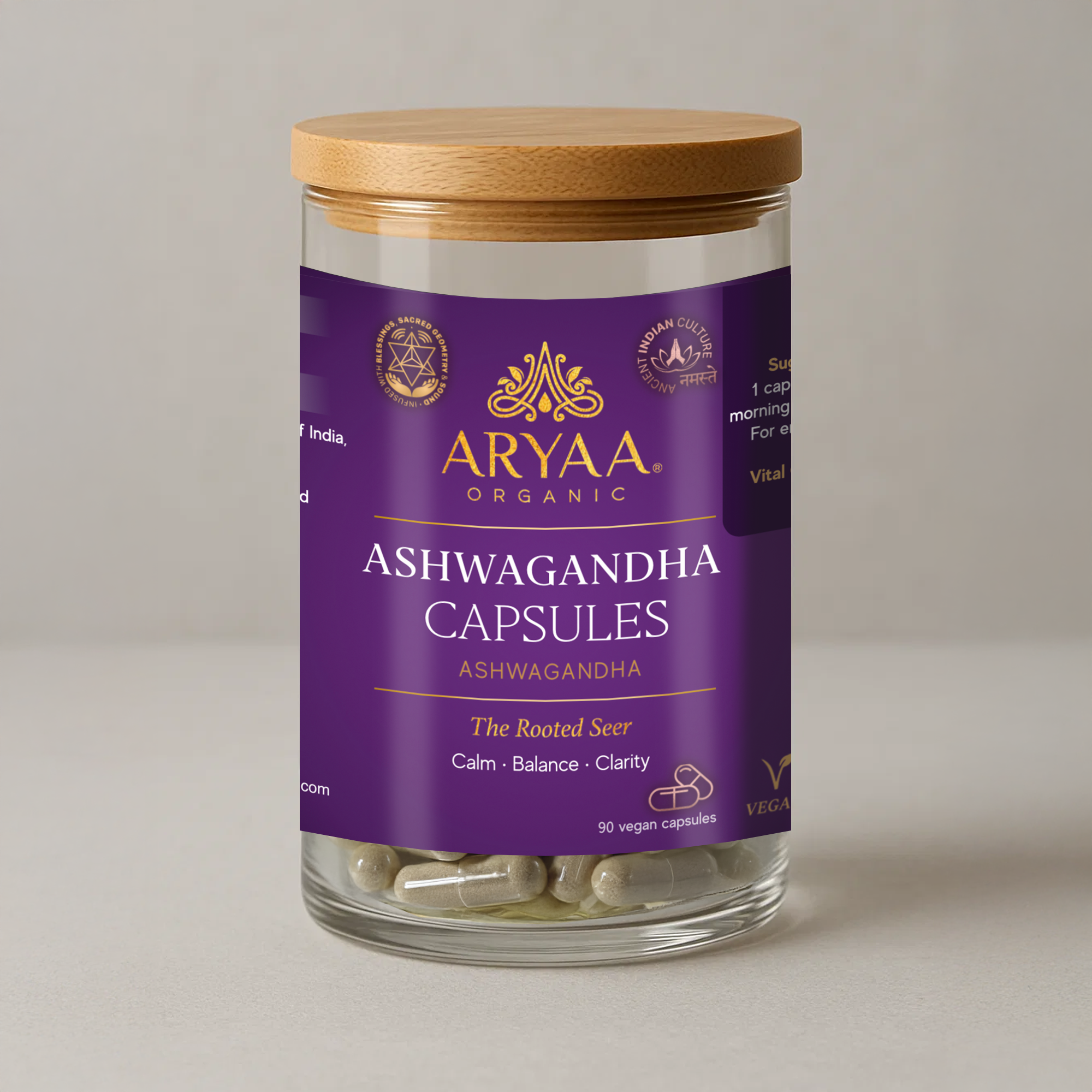 Aryaa Organic Ashwagandha (Capsules)