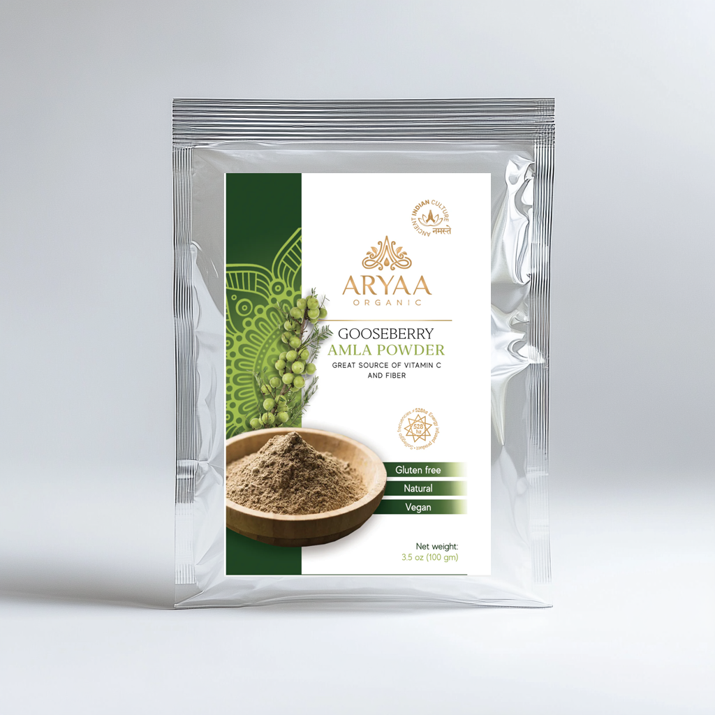 Aryaa Organic Amla Powder- Indian Gooseberry Powder (Organic)
