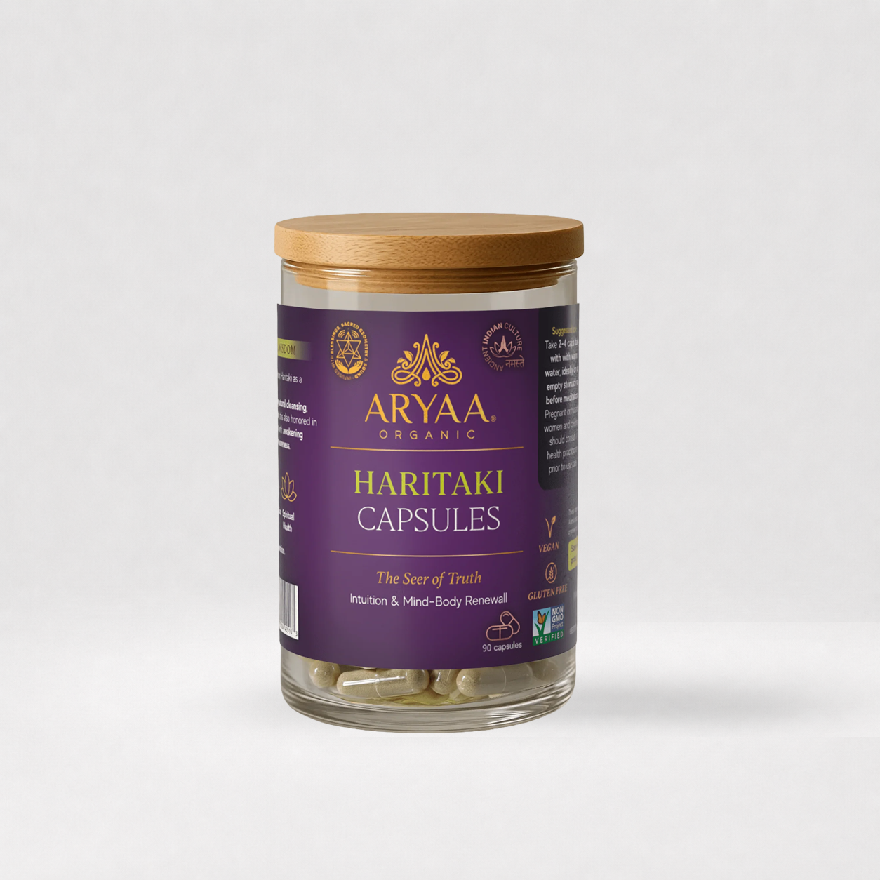 Aryaa Organic Haritaki Capsules