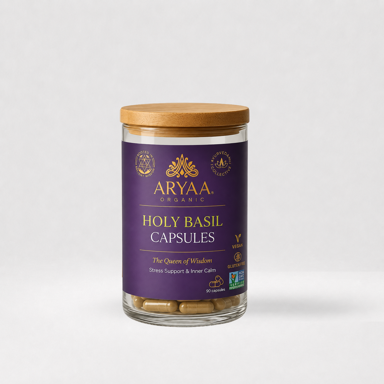 Aryaa Organic Holy Basil Capsules