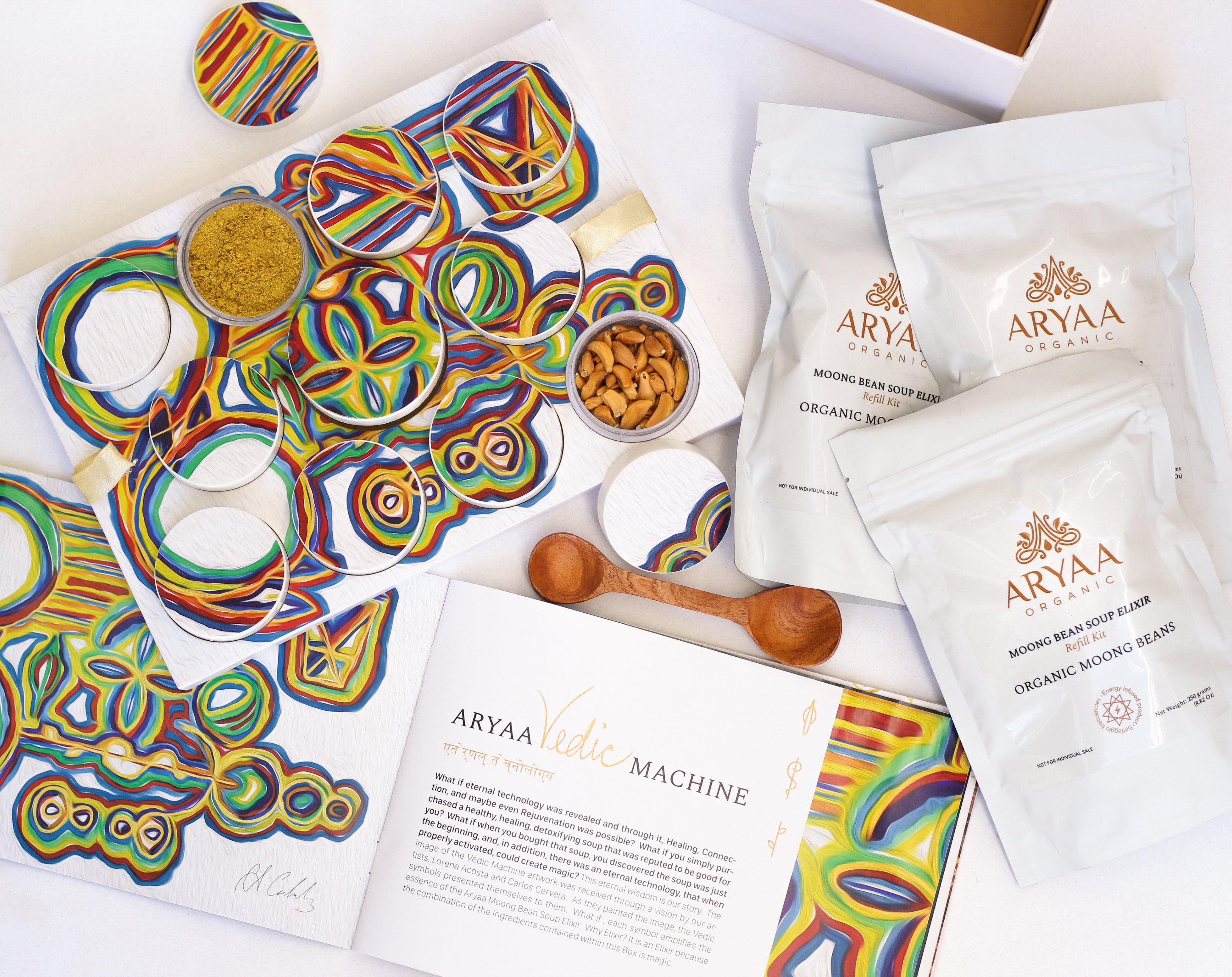 Aryaa Organic Moong Bean Soup Elixir - 28 Day Detox Bundle (Gifts and Free Shipping included)