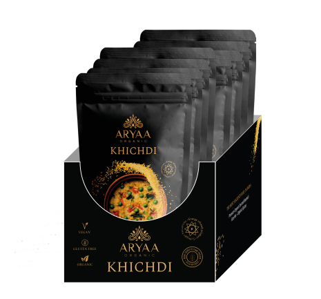 Aryaa Organic Khichdi Multi-Pack (8 pouches)