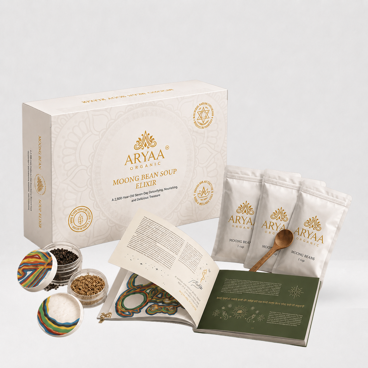 Aryaa Organic Moong Bean Soup Elixir -1 Week Detox Reset