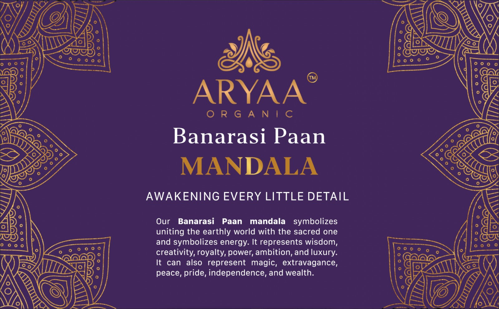 Aryaa Organic Paan - Banarasi