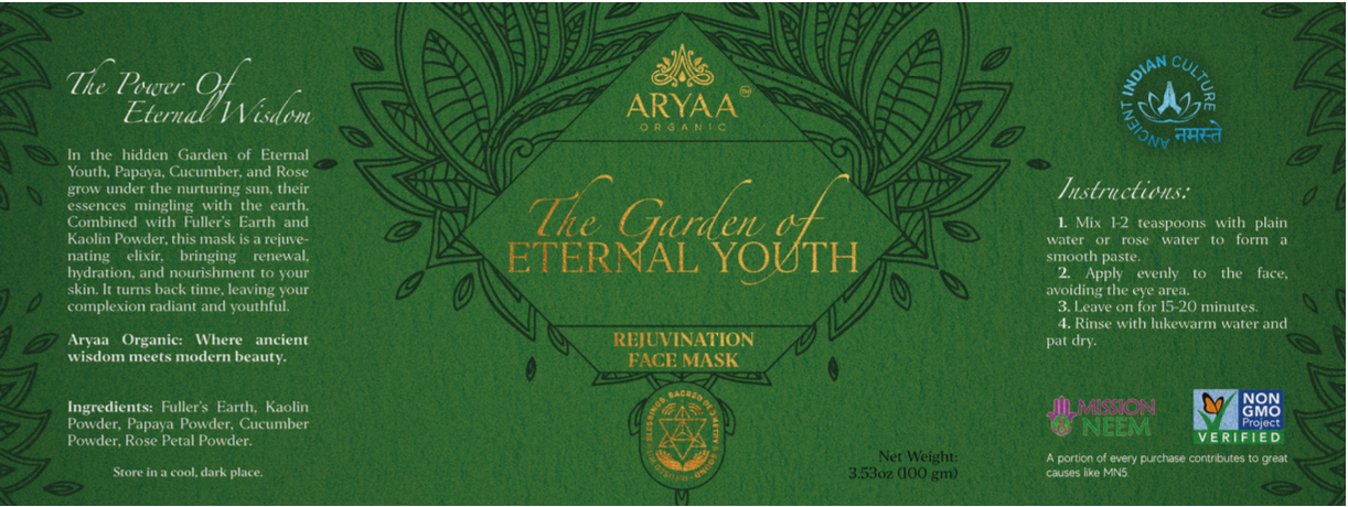 Aryaa Organic-Face Mask Ayurvedic Blends