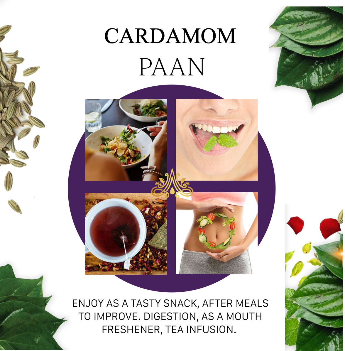 Aryaa Organic Paan-Cardamom