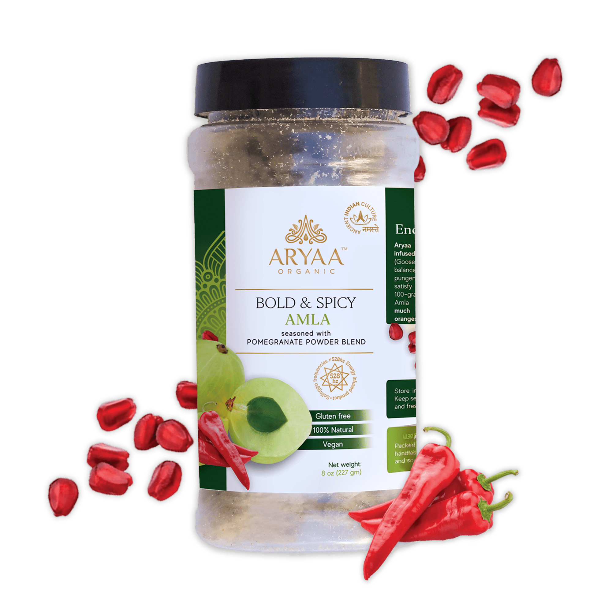 Aryaa Organic Amla - Bold and Spicy (Indian Gooseberry) - Aryaa Organic