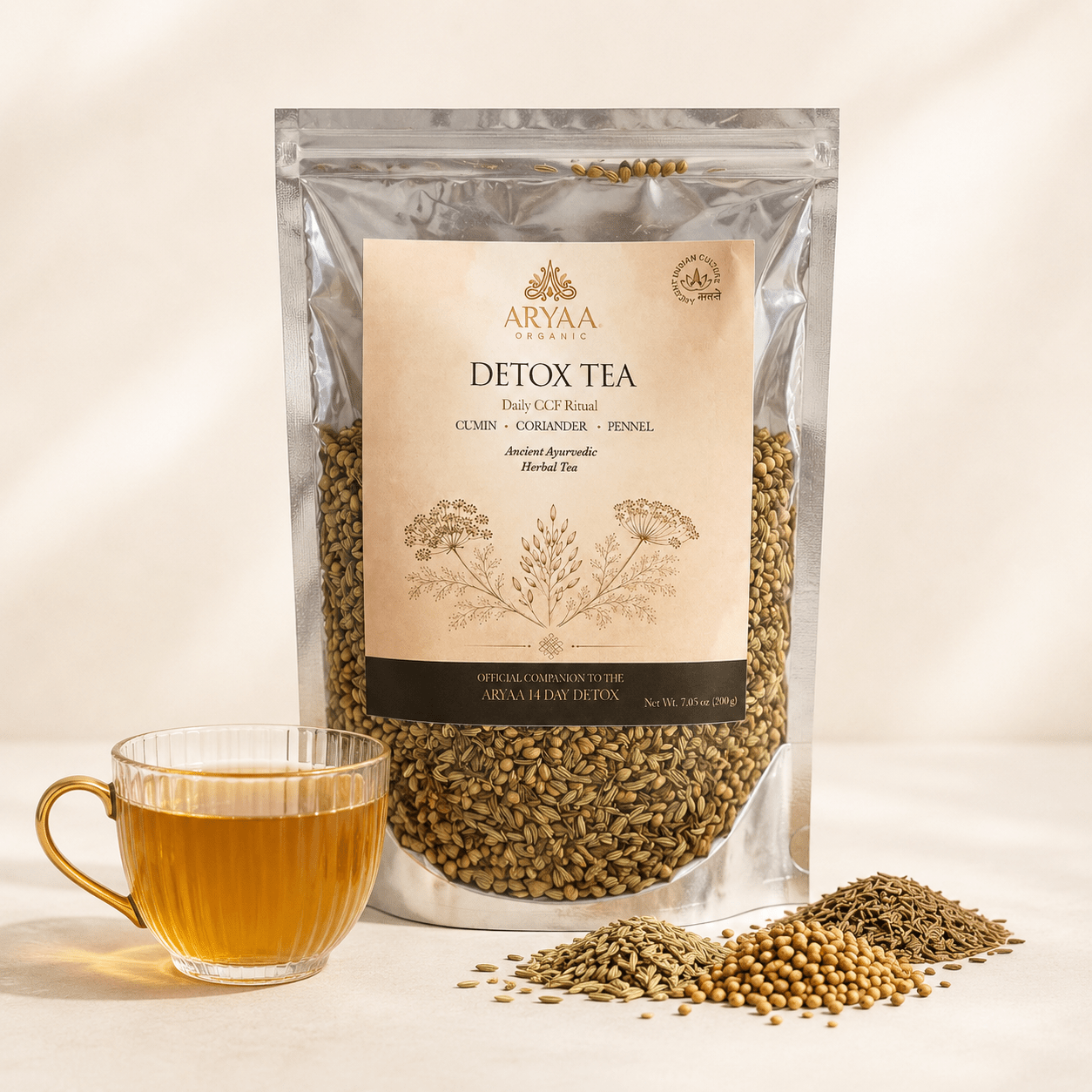 Aryaa Organic CCF Detox Tea - Aryaa Organic