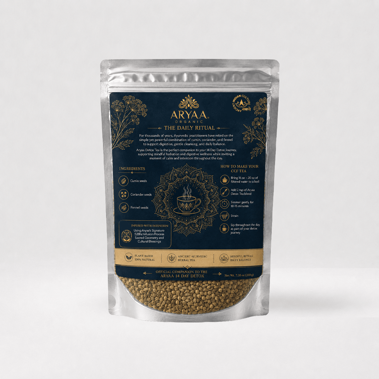 Aryaa Organic CCF Detox Tea - Aryaa Organic