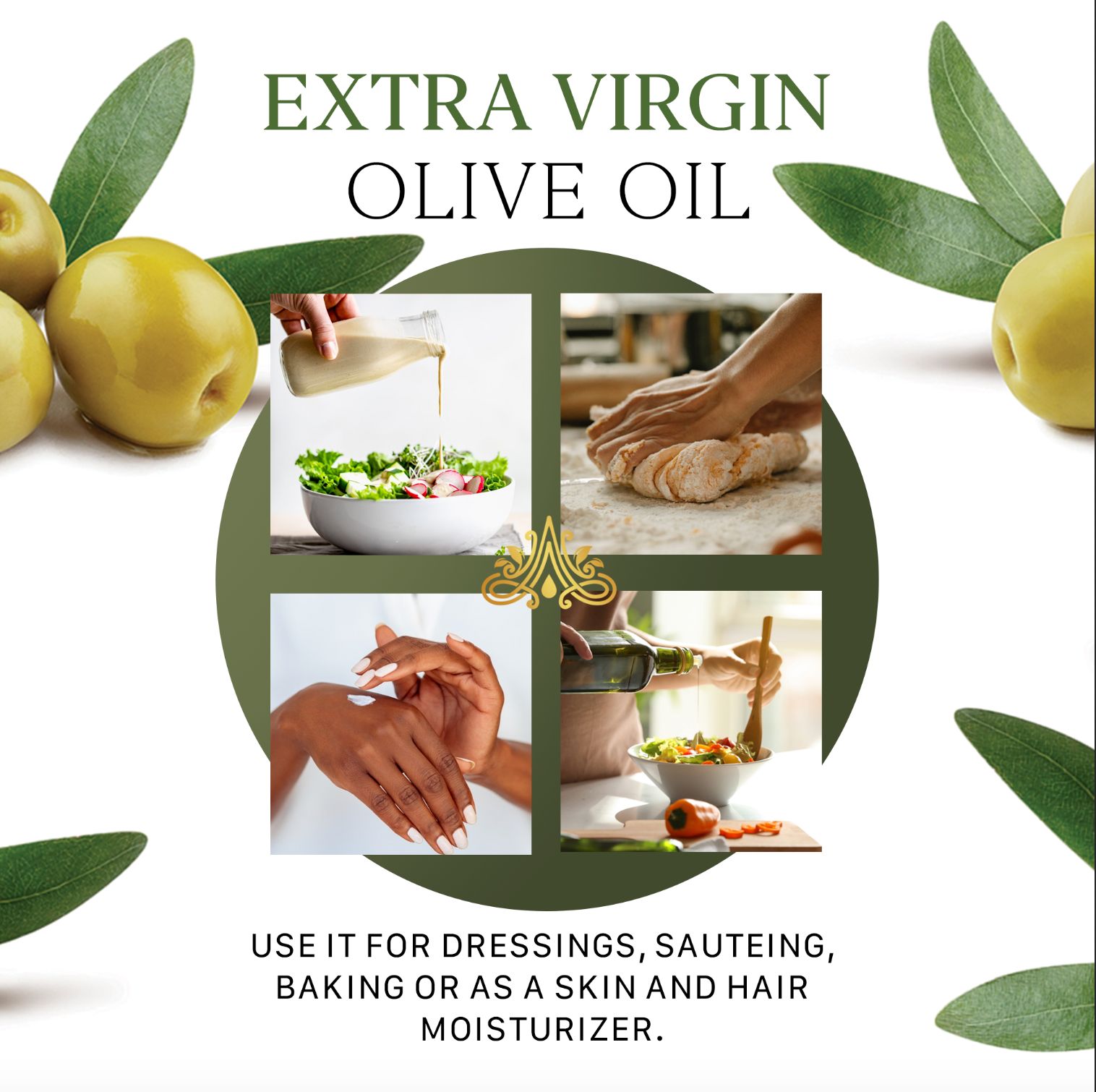 Aryaa Organic First Cold Pressed Olive Oil (Organic) - Aryaa Organic