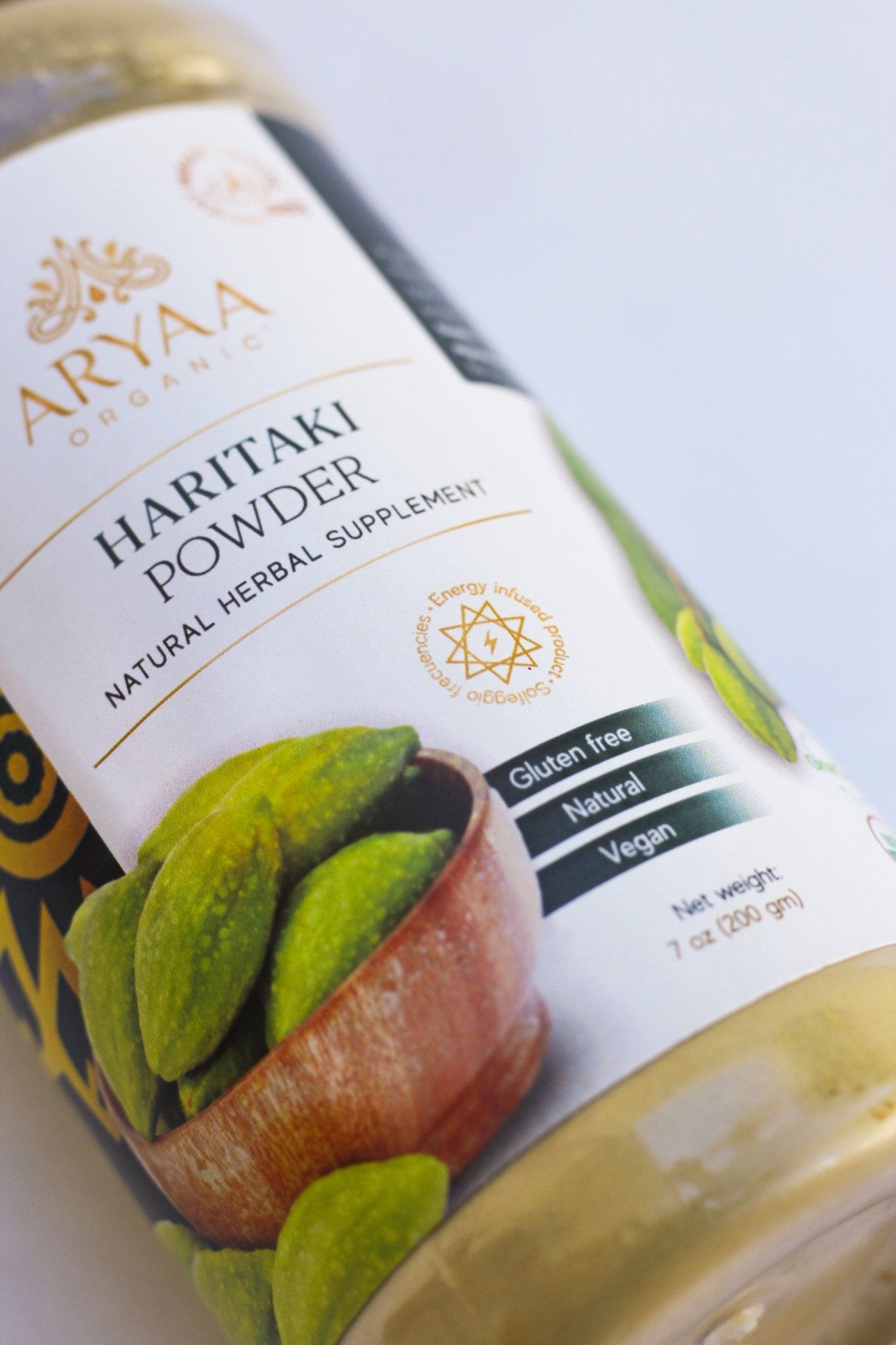 Aryaa Organic Haritaki Powder - Aryaa Organic
