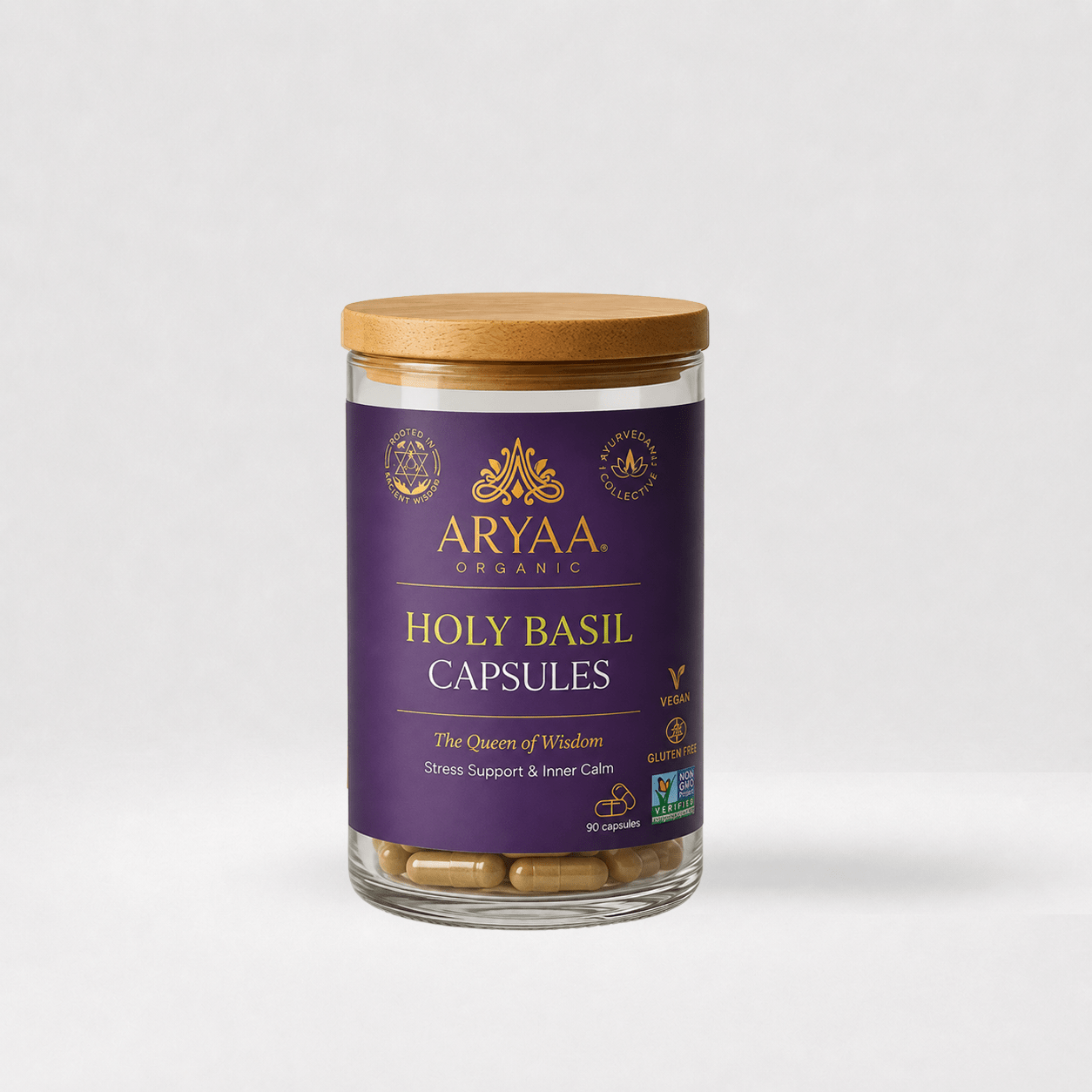 Aryaa Organic Holy Basil Capsules - Aryaa Organic