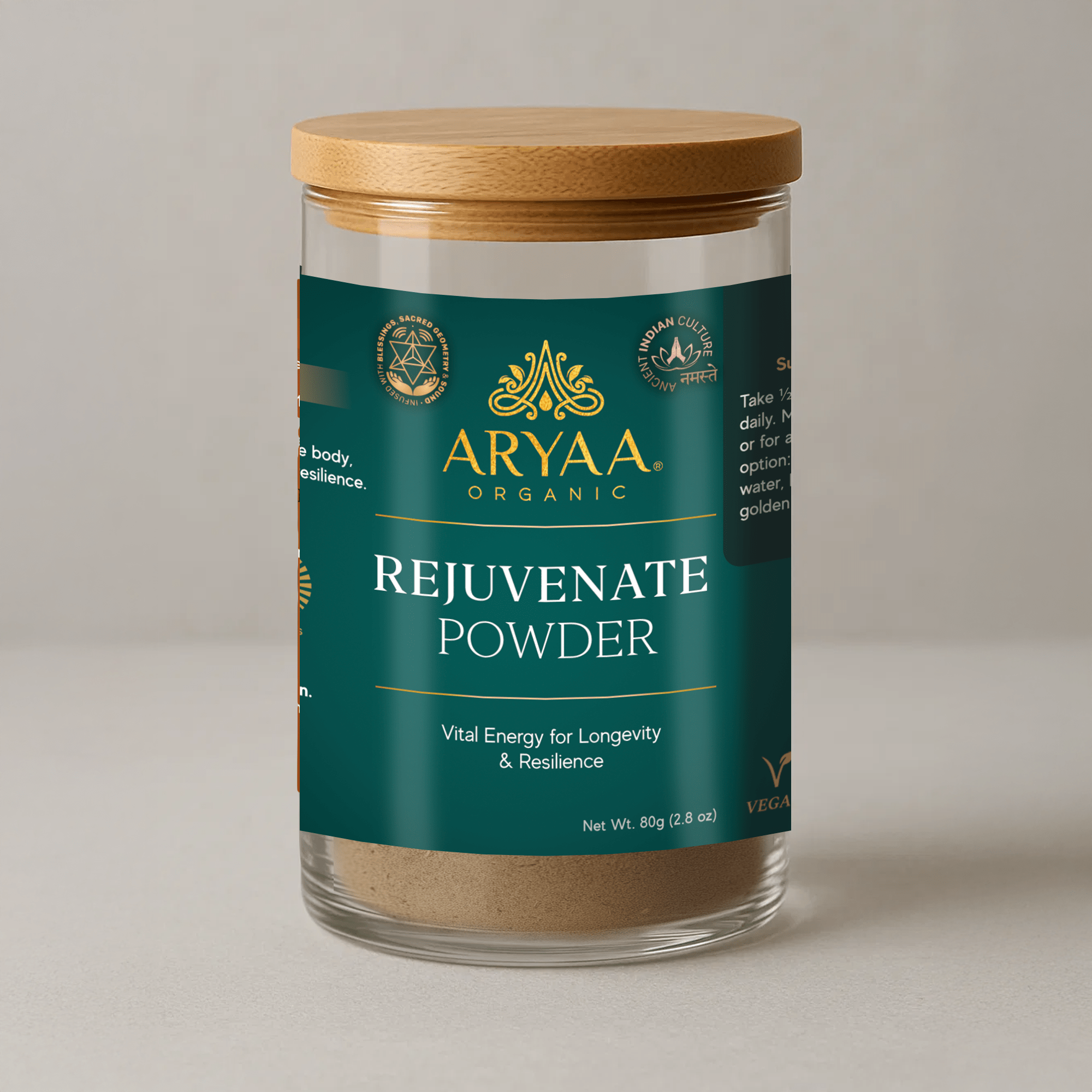 Aryaa Organic Rejuvenate Powder - Aryaa Organic