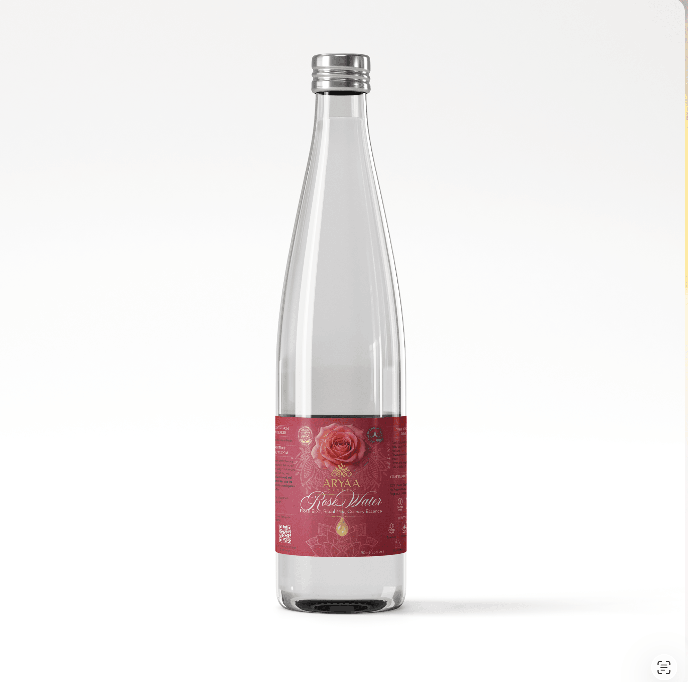 Aryaa Rose Water - Aryaa Organic