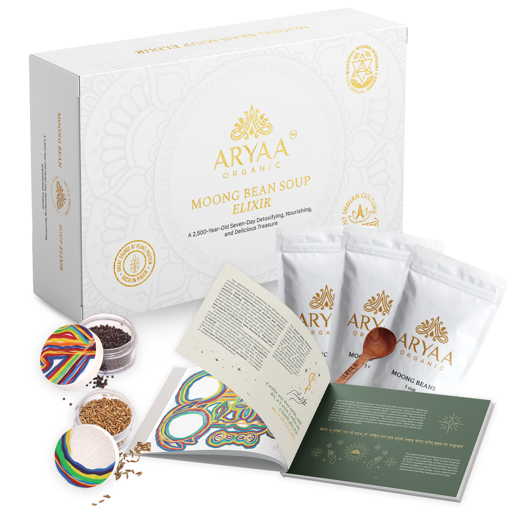 Aryaa Organic Moong Bean Soup Elixir - 7 Day Detox