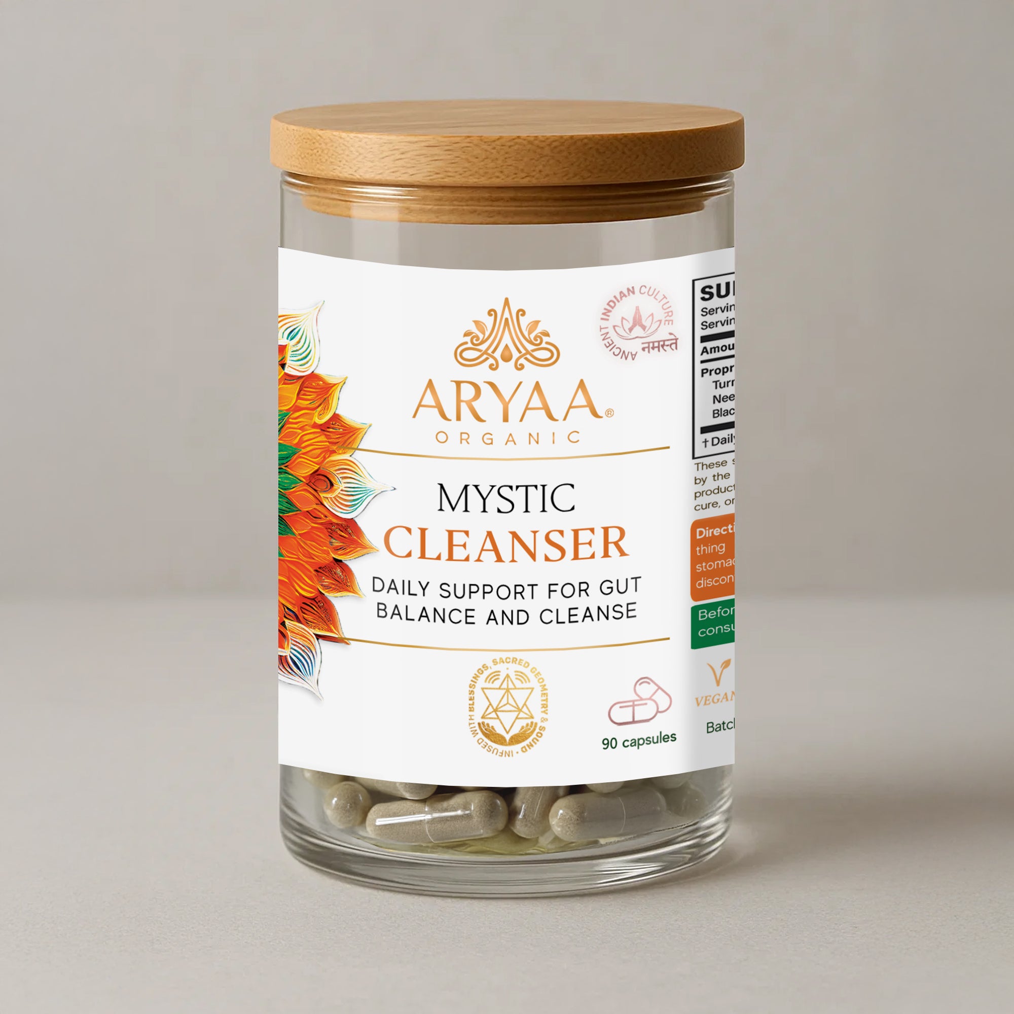 Aryaa Organic Mystic Cleansing Elixir (Capsules)