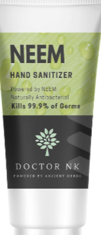 Doctor Nk Neem and Aloe Natural Sanitizer