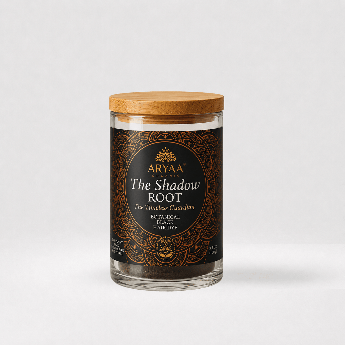 The Shadow Root - Botanical Black Hair Dye - Aryaa Organic