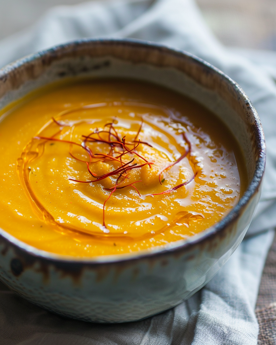 Sweet Carrot and Ginger Soup