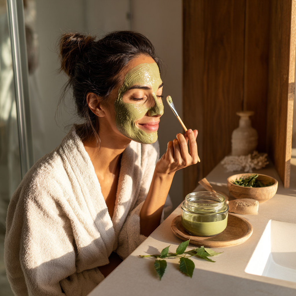 Neem Powder Face Mask for Acne