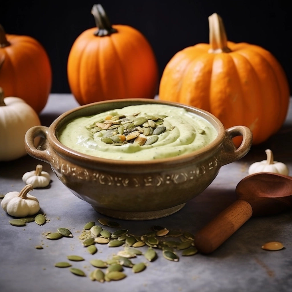 Mayan recipe: Pipian Verde (Pumpkin Seed Sauce)