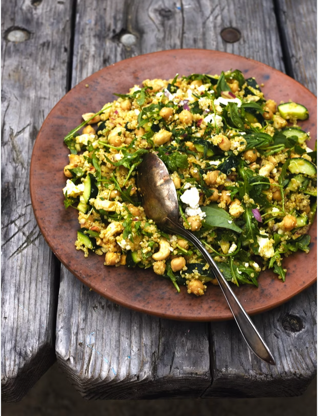 Healing Recipes:Turmeric Quinoa Salad