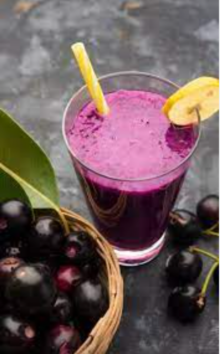 Healing Recipes: Jamun Powder Smoothie