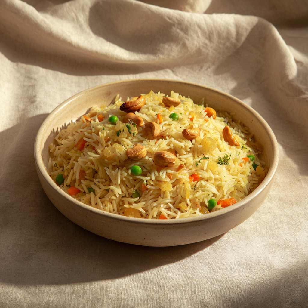 Sweet Amla  Rice Pilaf