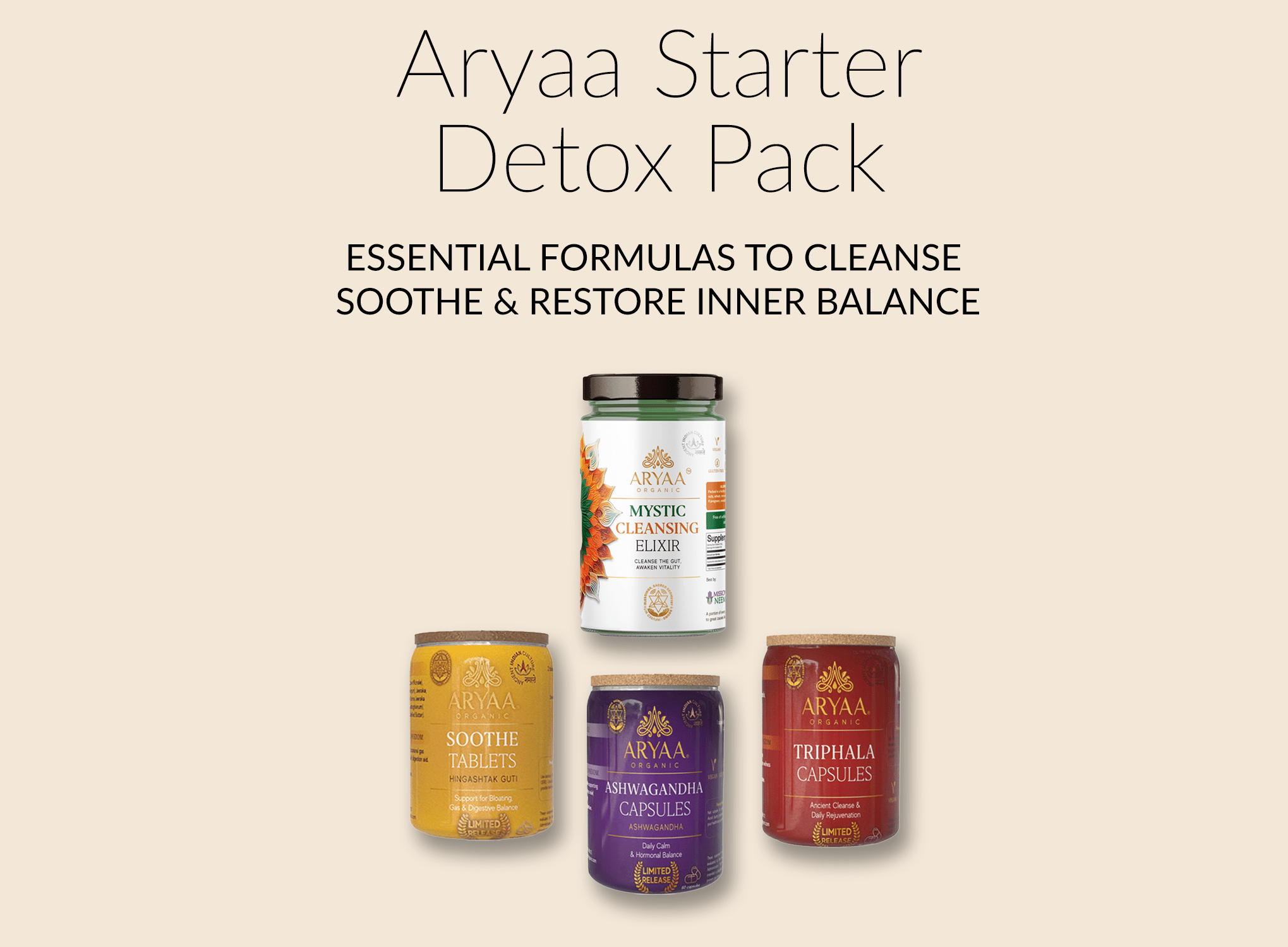 14-Day Aryaa Detox Experience— Live Masterclasses (August 3rd-16th 2026) - Aryaa Organic