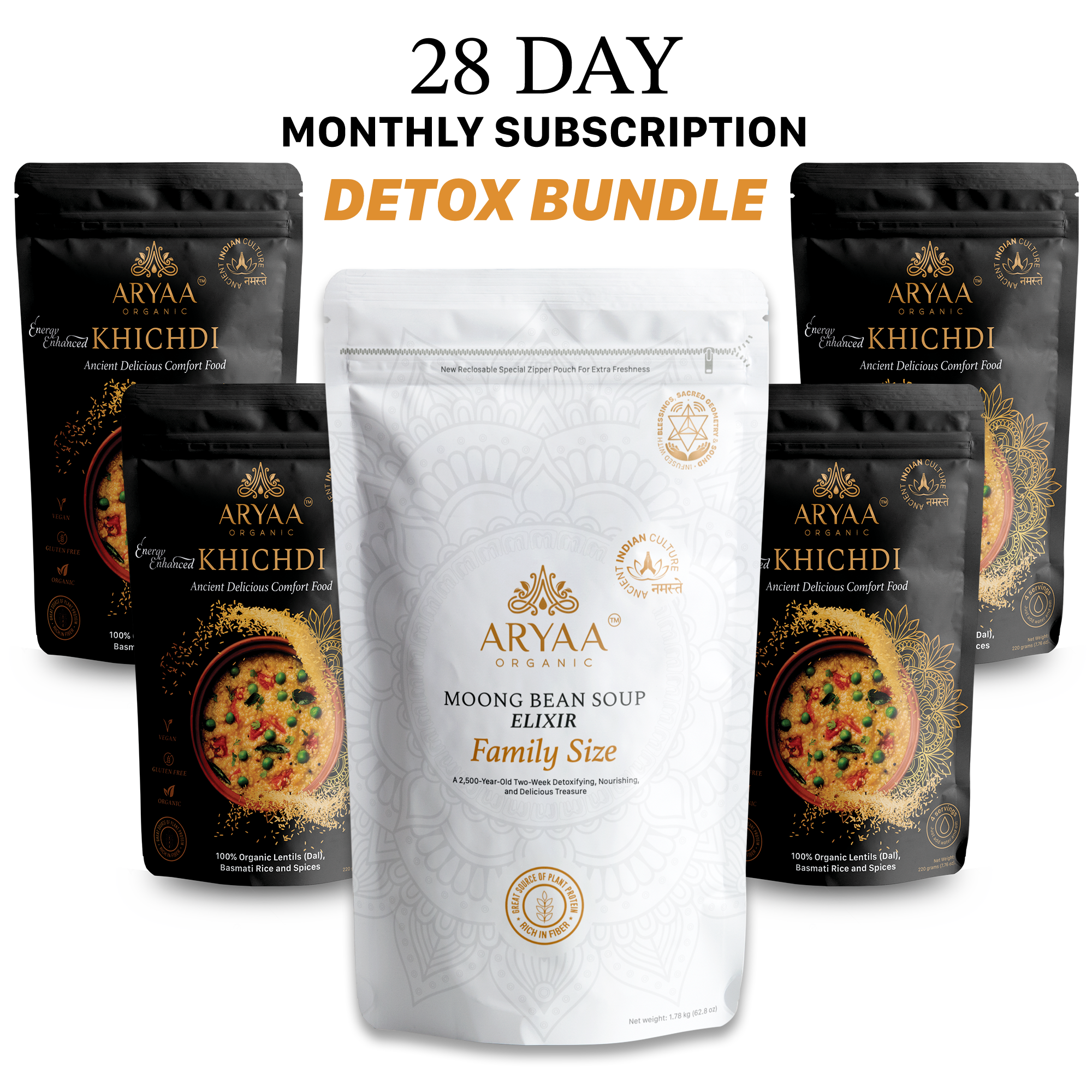 28 Day Monthly Subscription Detox Bundle