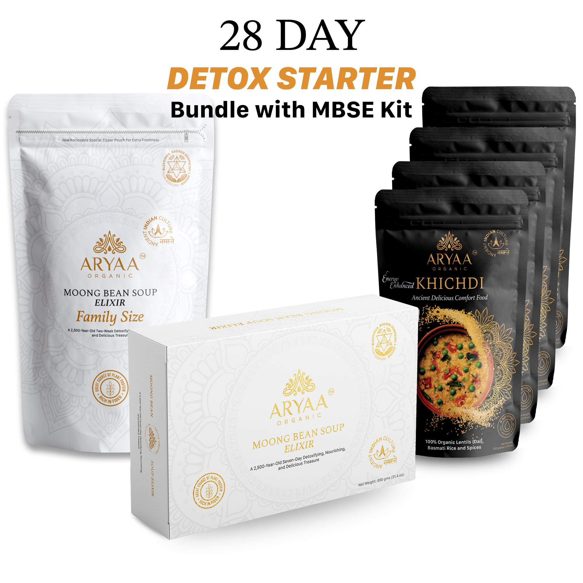 28 Day Detox Starter Bundle with MBSE Kit