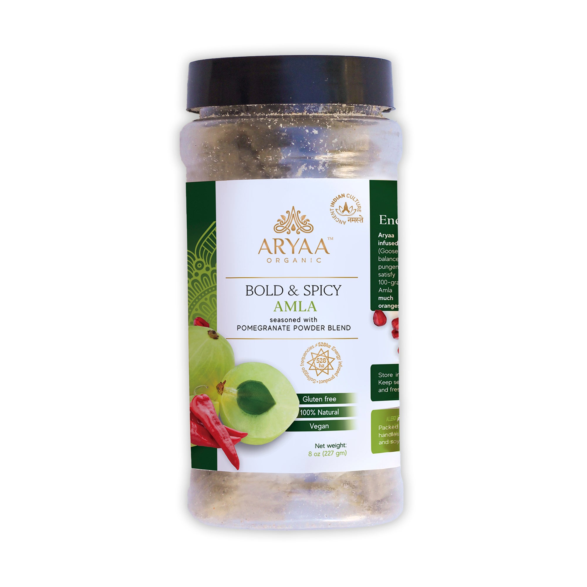 Aryaa Organic Amla - Bold and Spicy (Indian Gooseberry)