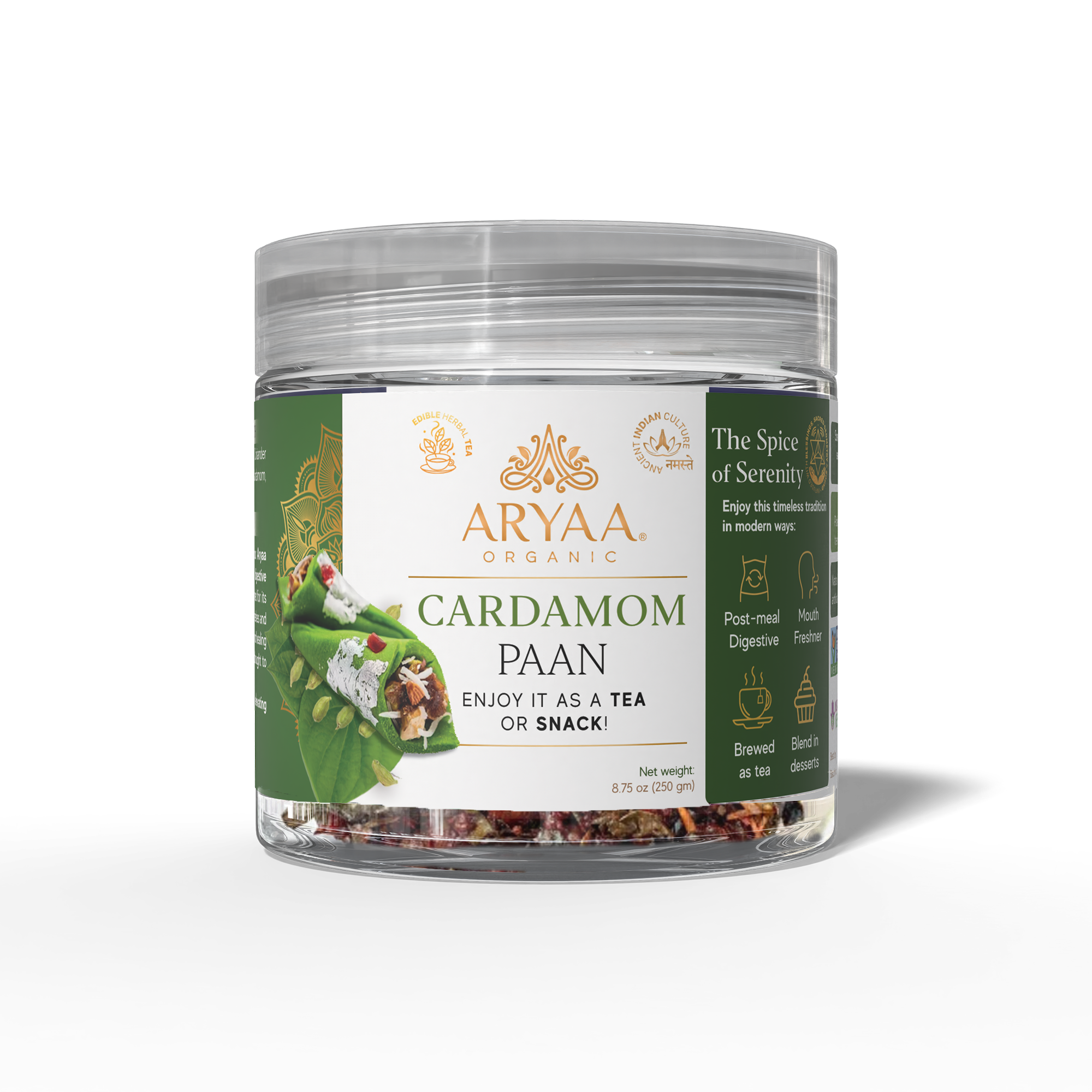 Aryaa Organic Paan-Cardamom