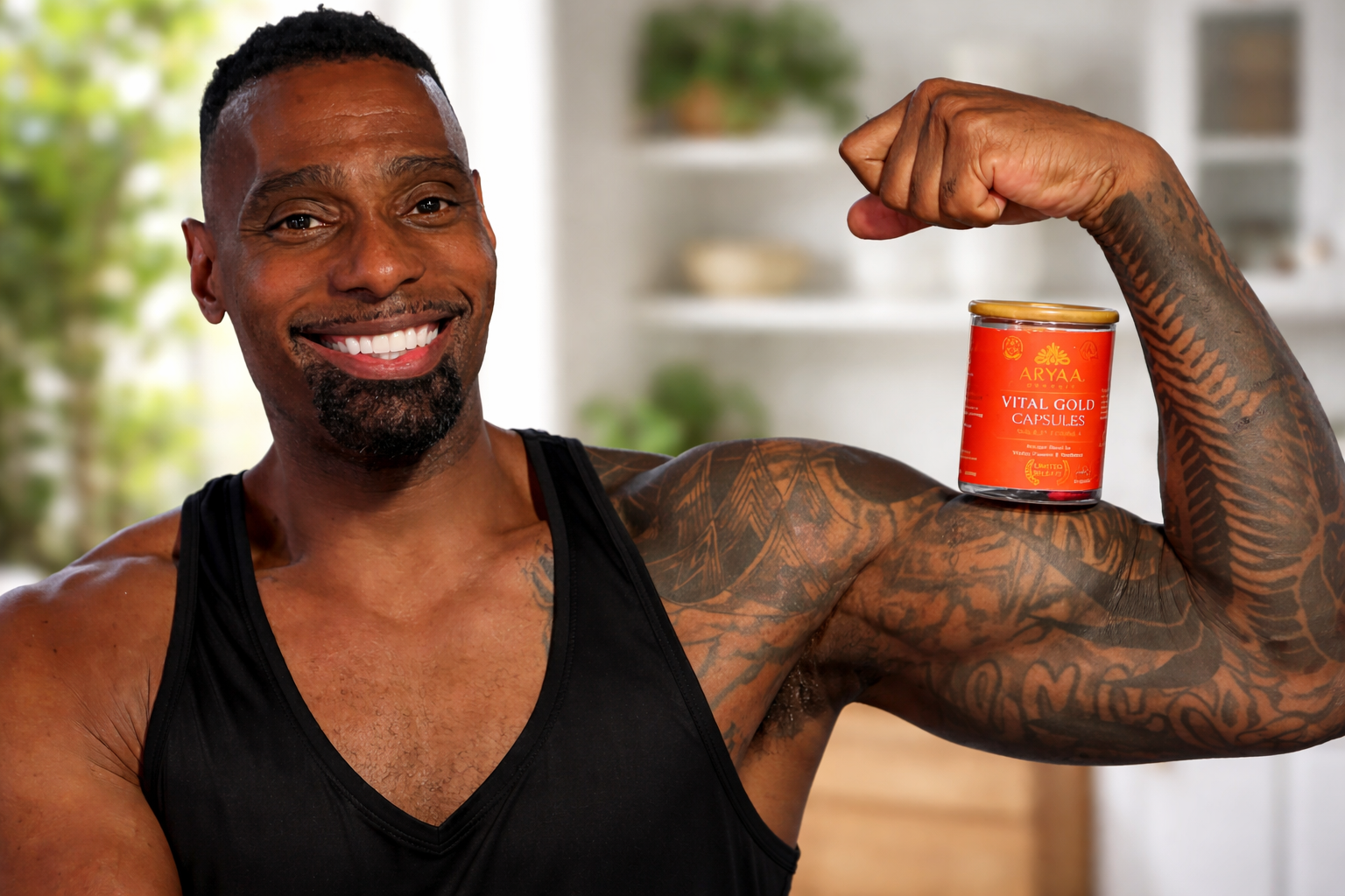 Aryaa Organic Vital Gold Capsules (Shilajit Adaptogenic Blend)