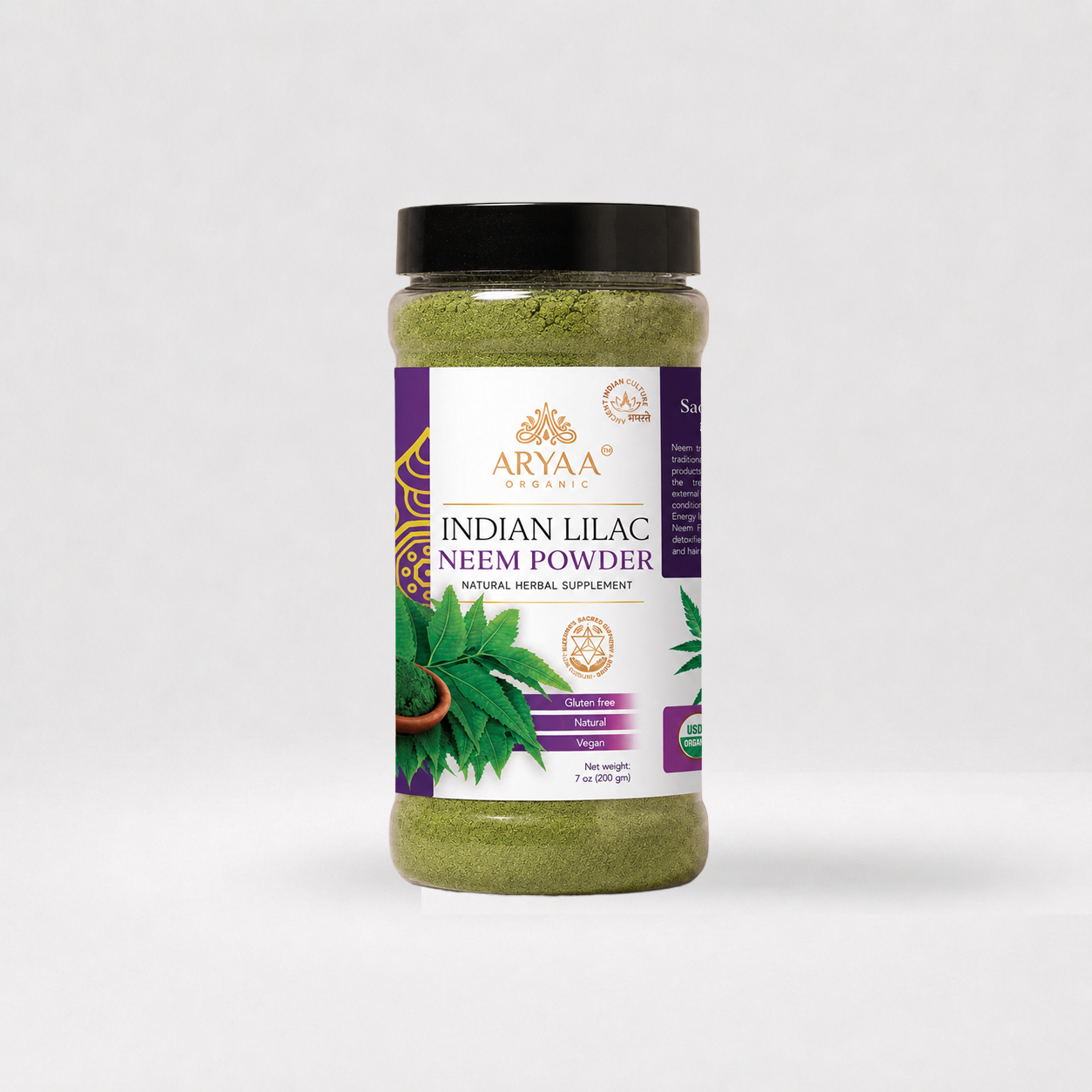 Aryaa Organic Neem  (Indian Lilac) Powder
