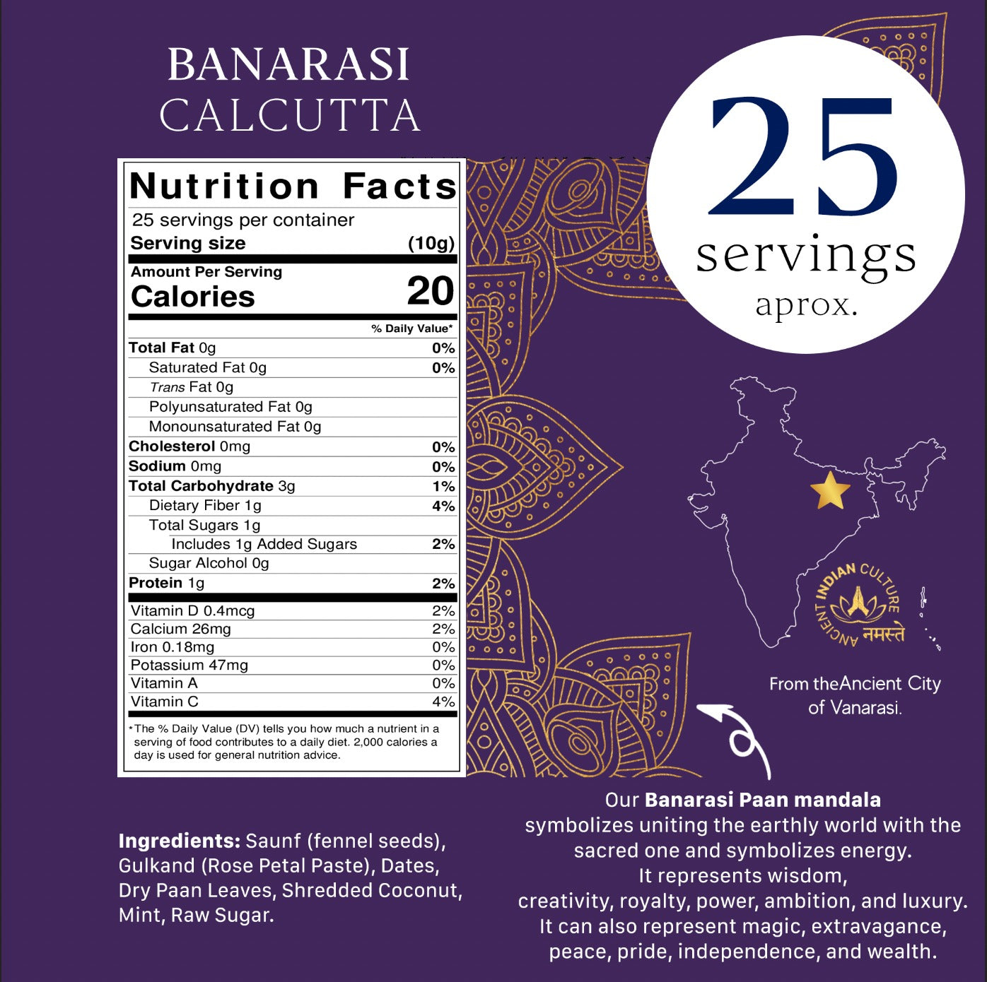 Aryaa Organic Paan - Banarasi