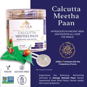 Aryaa Organic Calcutta Meetha Paan - Energy Infused