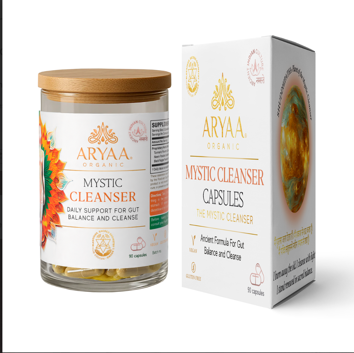 Aryaa Organic Mystic Cleanser Capsules