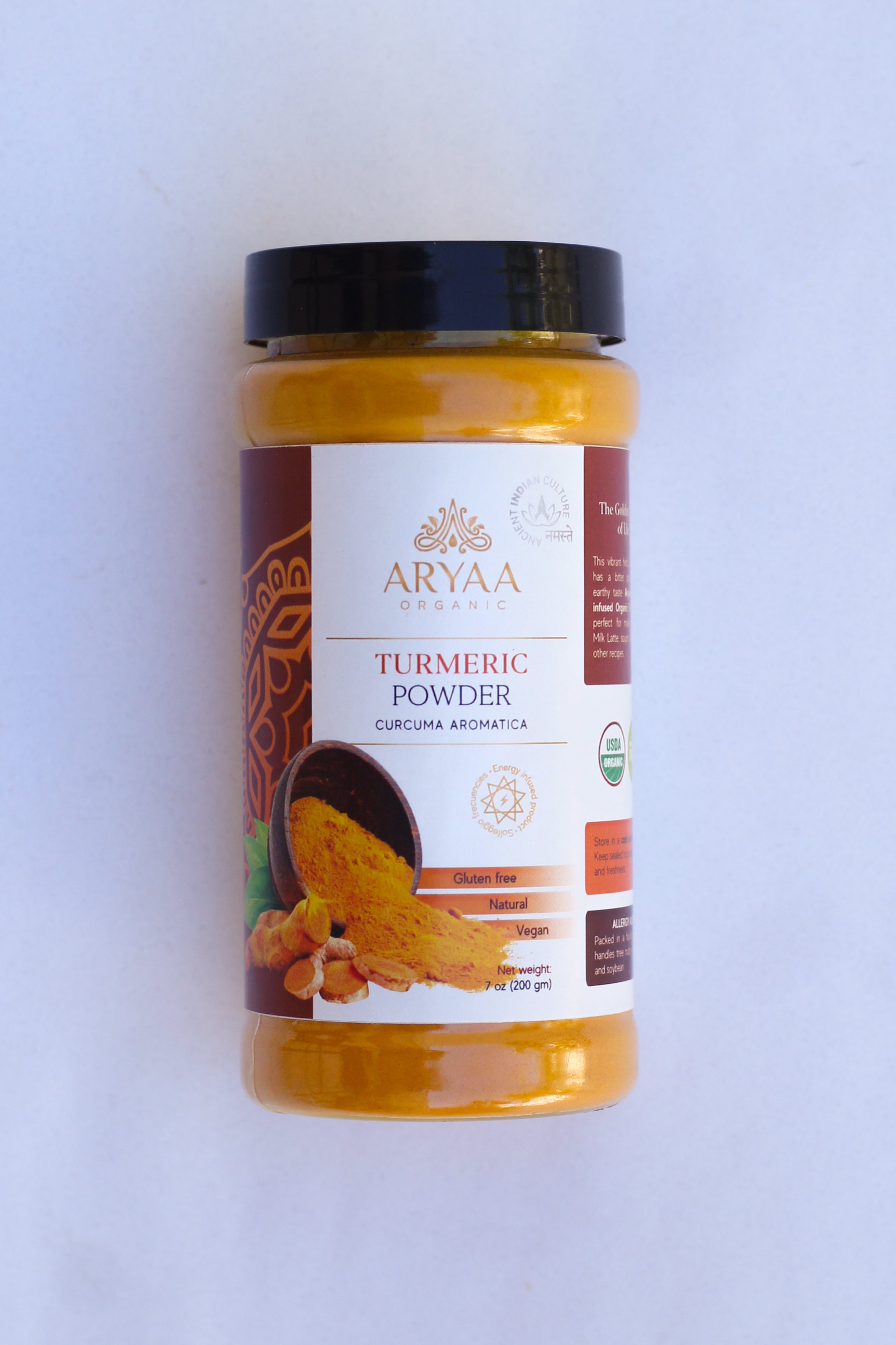 Aryaa Organic Tumeric Powder