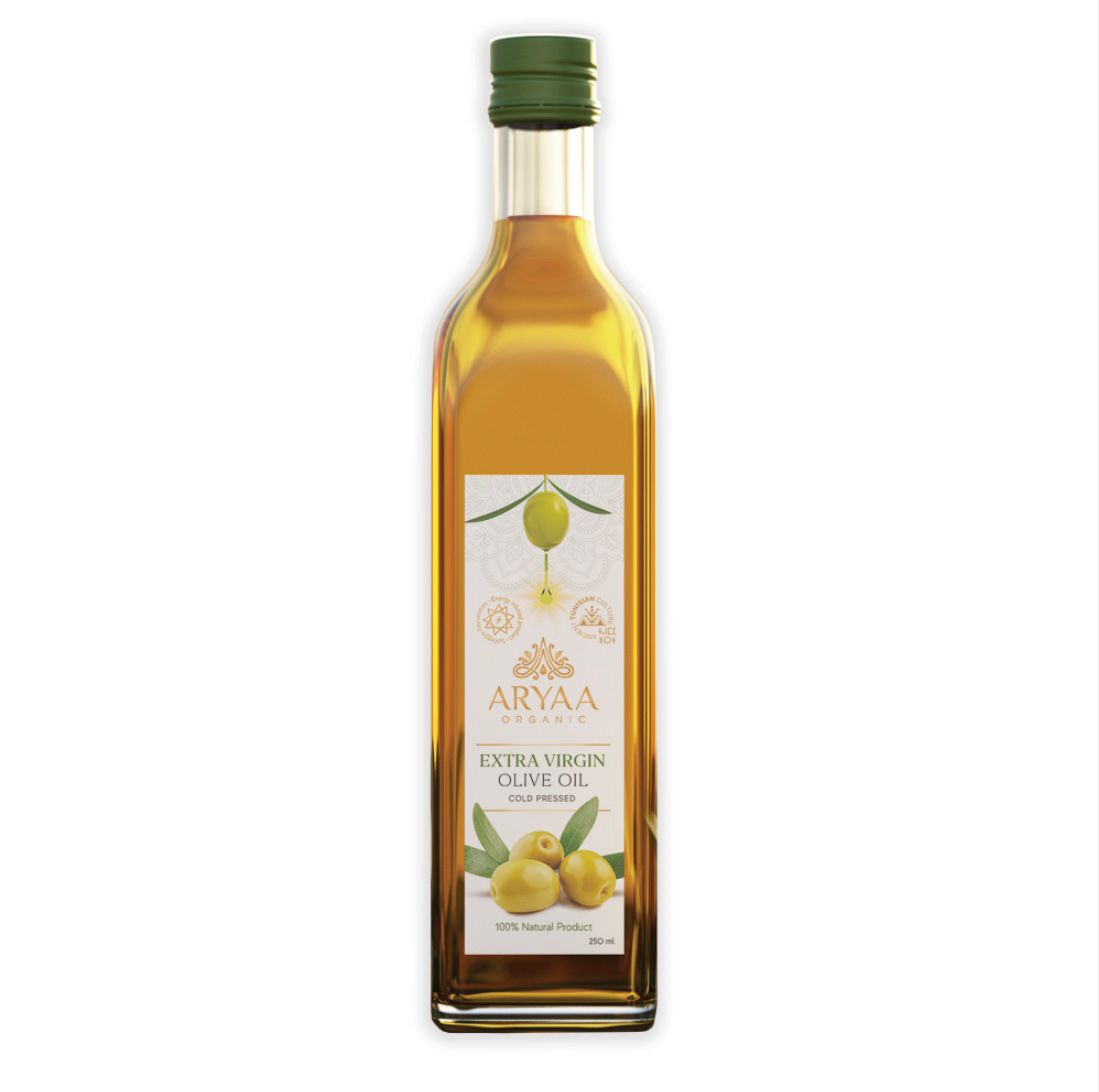 Aryaa Organic First Cold Pressed Olive Oil (Organic)