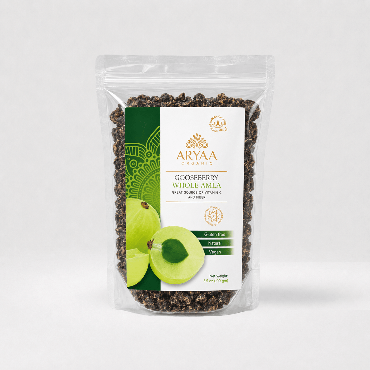 Aryaa Organic Amla Whole -Dried Indian Gooseberries (Organic) - Aryaa Organic