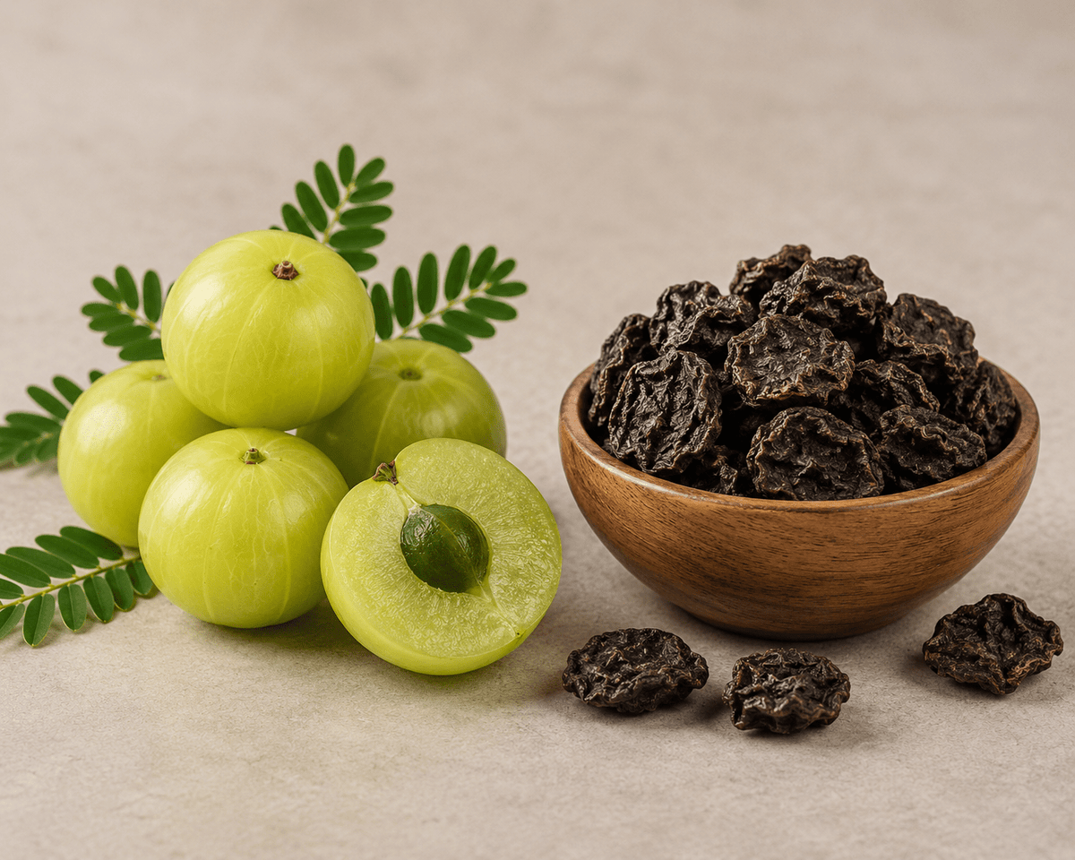 Aryaa Organic Amla Whole -Dried Indian Gooseberries (Organic) - Aryaa Organic