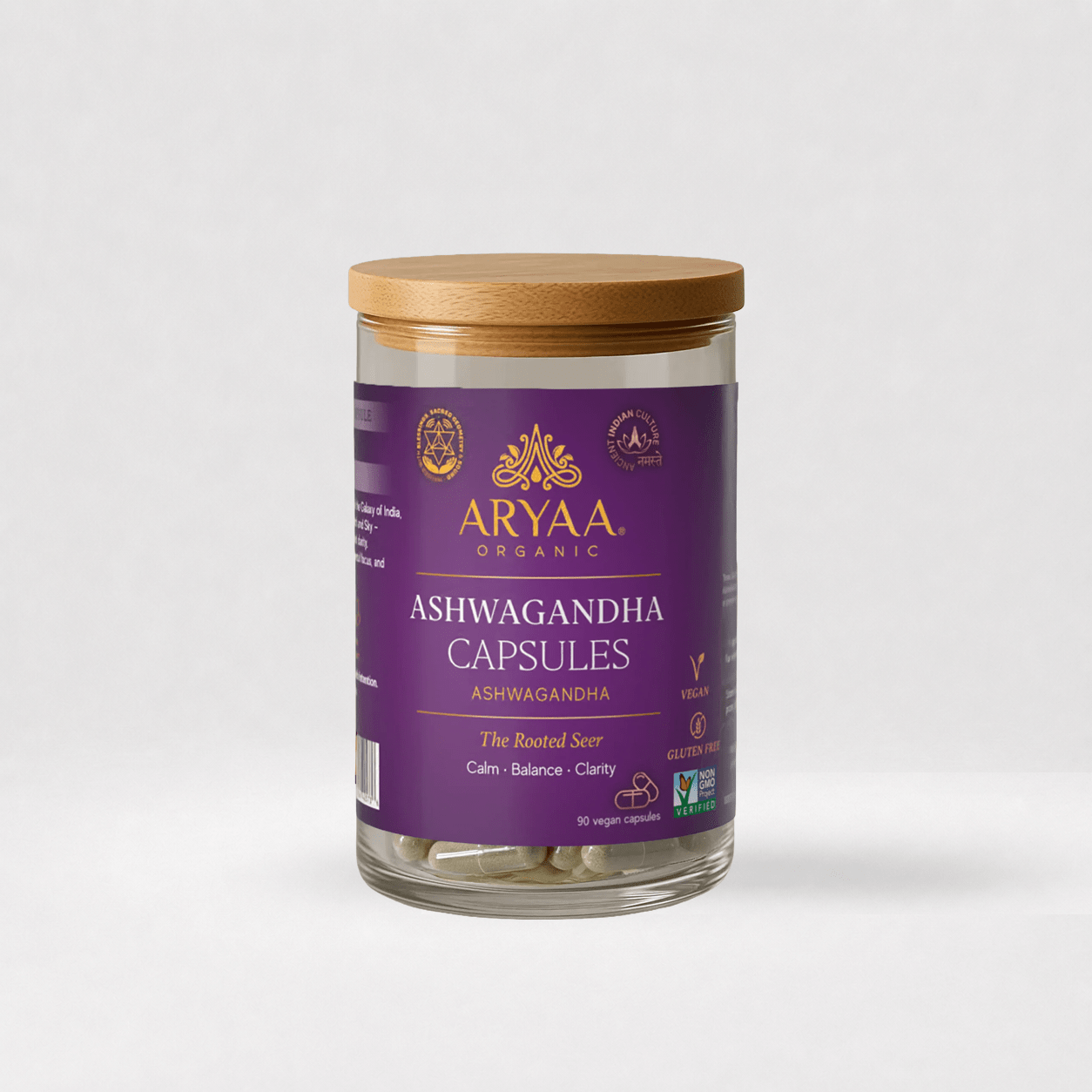 Aryaa Organic Ashwagandha Capsules - Aryaa Organic