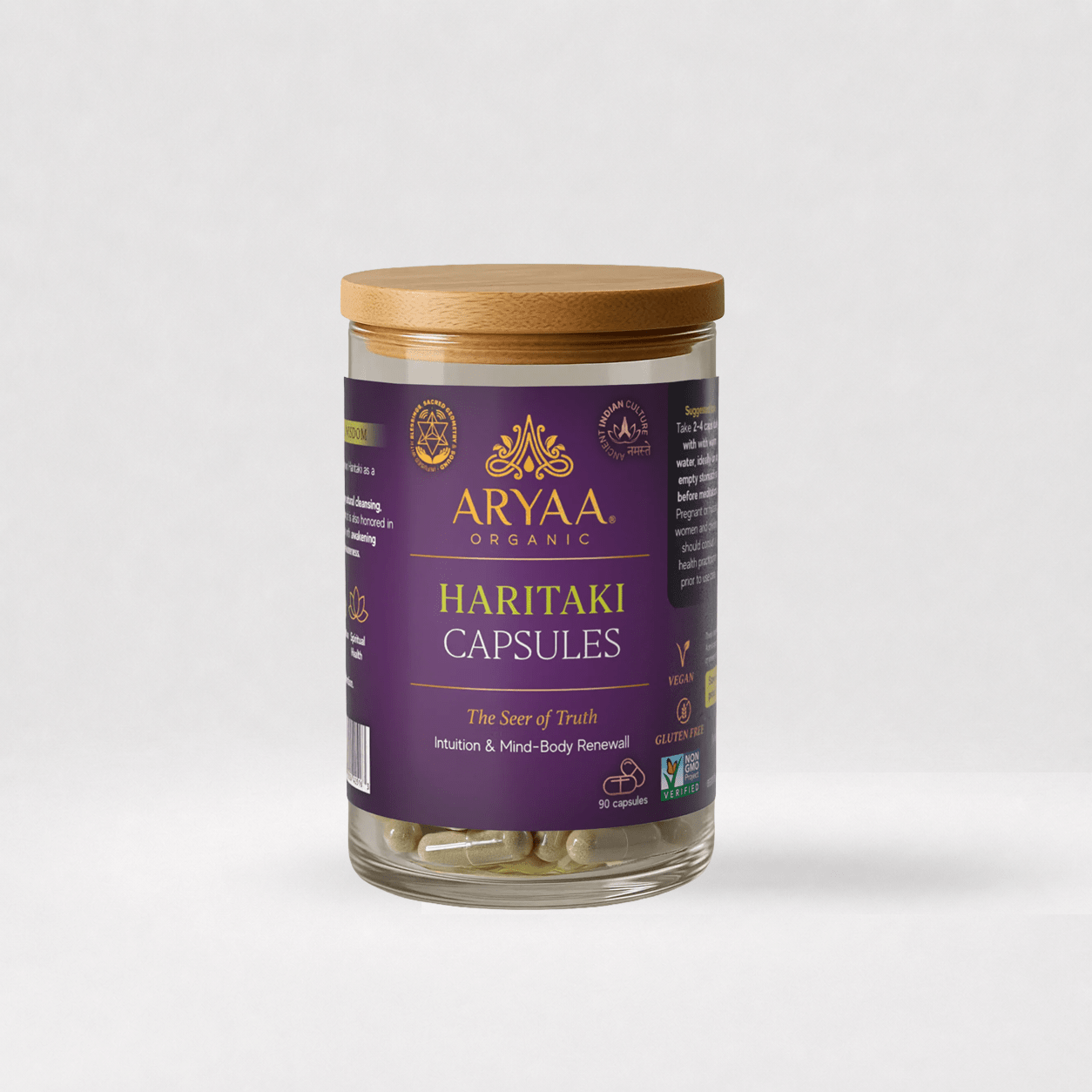 Aryaa Organic Haritaki Capsules - Aryaa Organic