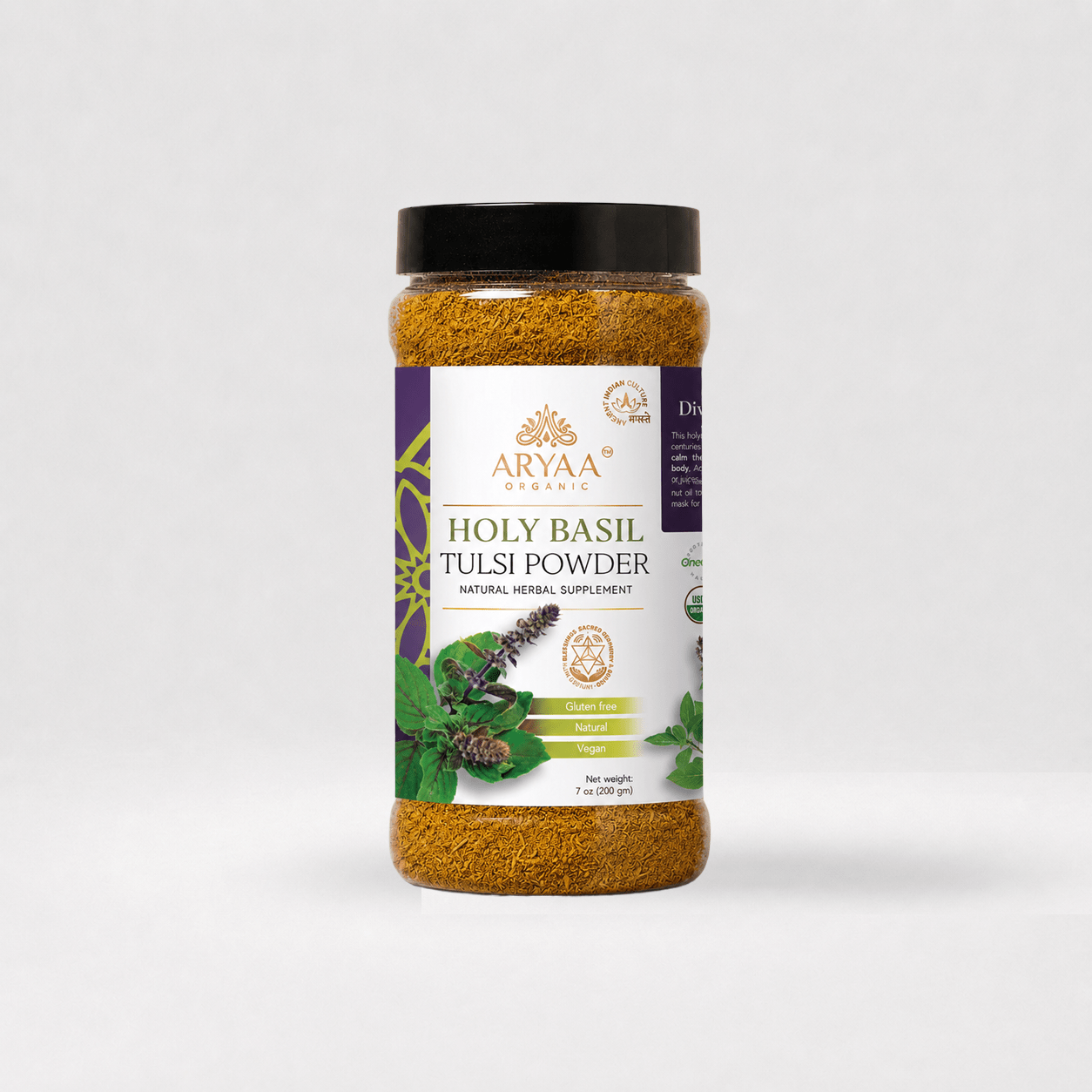 Aryaa Organic Holy Basil Powder - Aryaa Organic