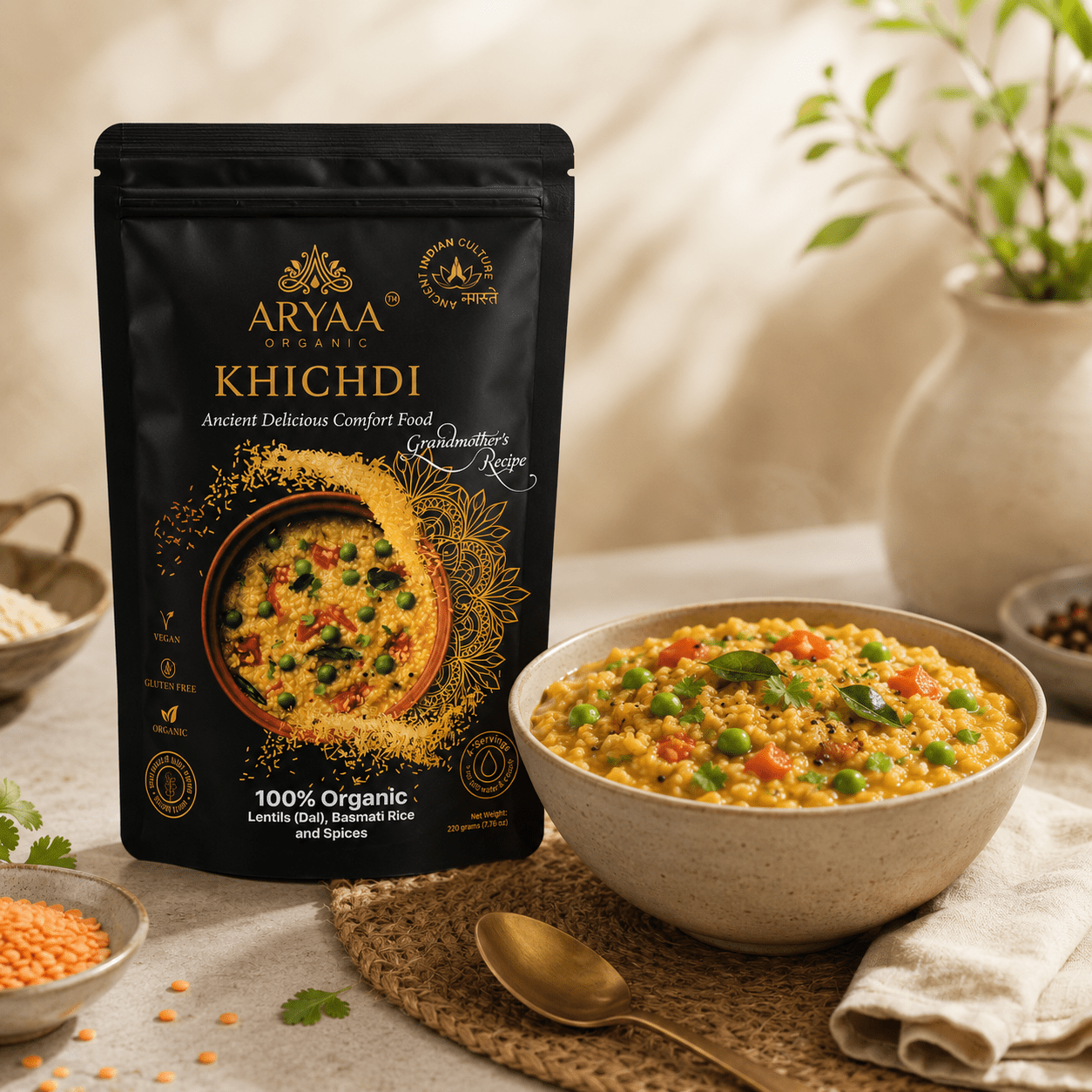 Aryaa Organic Khichdi "Indian Risotto" - Aryaa Organic