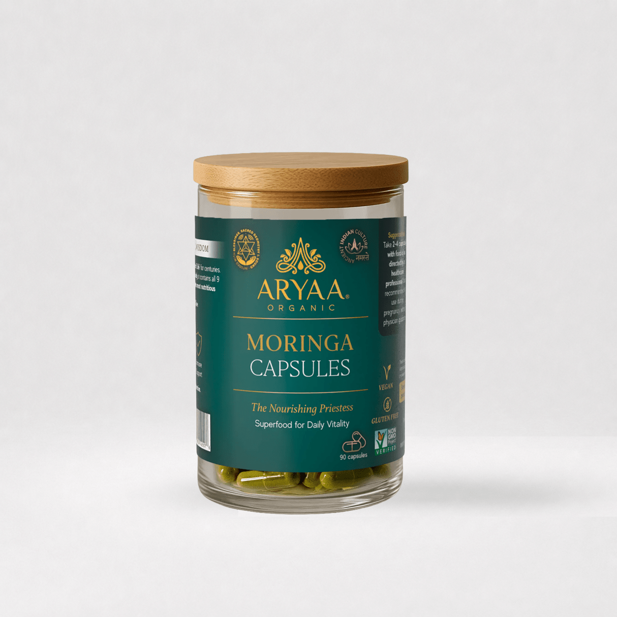 Aryaa Organic Moringa Capsules - Aryaa Organic